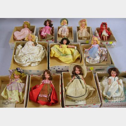 Ten Storybook, Hollywood and Other Dolls
