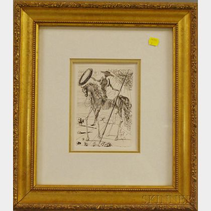 Salvador Dalí (Spanish, 1904-1989) Don Quixote