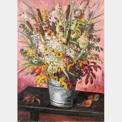 Waldo Pierce (American, 1884-1970) Autumn Flowers