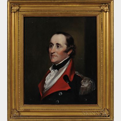 John Trumbull (New York, Connecticut, England, 1756-1843) Portrait of Brigadier General Ebenezer Huntington