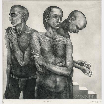 Anupam Sud (Indian, b. 1944) The Dice