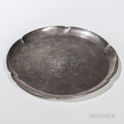 American Handwrought Sterling Silver Platter