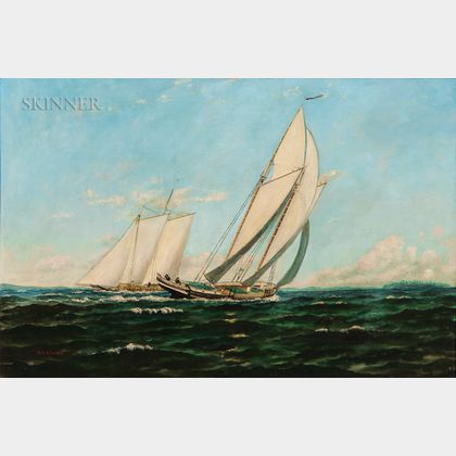 William P. Stubbs (Maine/Massachusetts, 1842-1909) Sailing Yachts