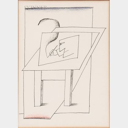 Saul Steinberg (American, 1914-1999) Untitled