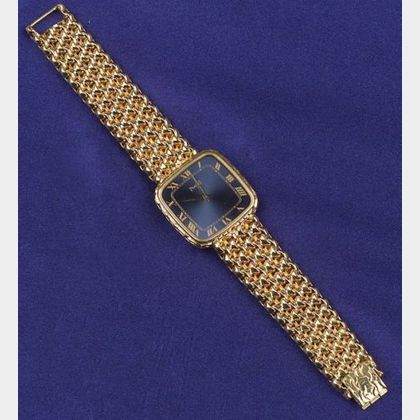 Gentleman's 18kt Gold Wristwatch, Piaget