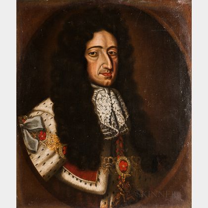 After Willem Wissing (Dutch, 1656-1687) Portrait of William III