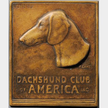 Katharine Ward Lane Weems (American, 1899-1989) Dachshund Club of America Inc.