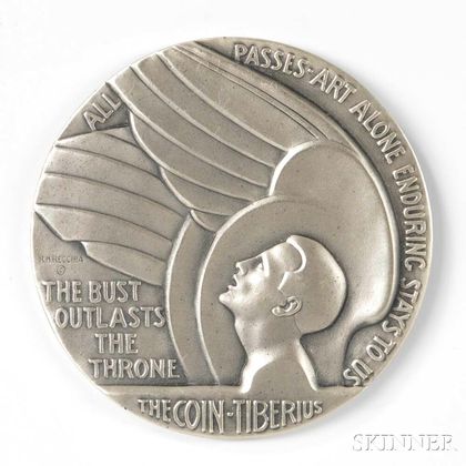 Richard Recchia (American, 1885-1983) Silver Medal