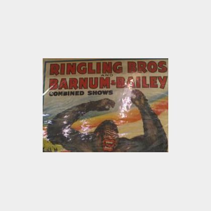 Ringling Bros. and Barnum & Bailey Poster for Gargantua
