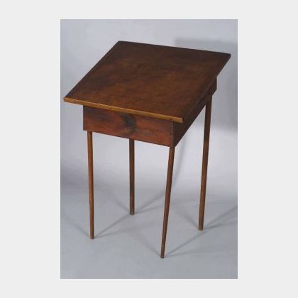 Shaker Pine and Cherry Desk on Stand