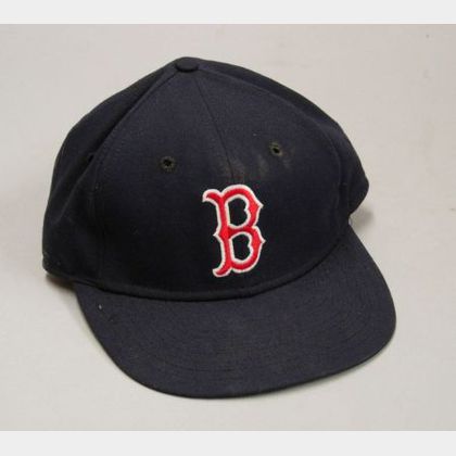 Roger Clemens Boston Red Sox No. 21 Game Used Hat. 