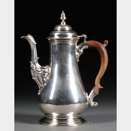 English Sterling Silver Coffeepot
