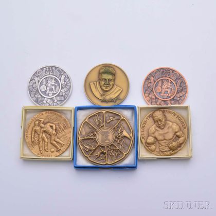 Six Sports-related Bronze Medals