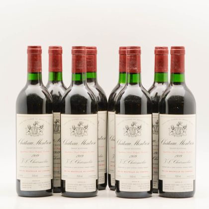Chateau Montrose 1989, 8 bottles 