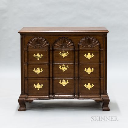 Nathan Margolis Federal-style Mahogany Chest of Drawers