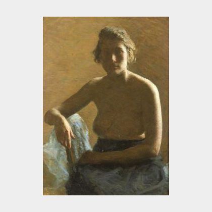 Gertrude Nason (American, 1890-1968) Female Nude Study