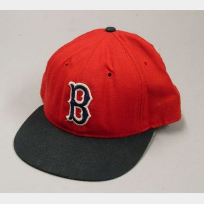 Carl Yastrzemski Boston Red Sox No. 8 Game-Used Hat. 