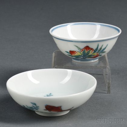 Two Miniature Bowls