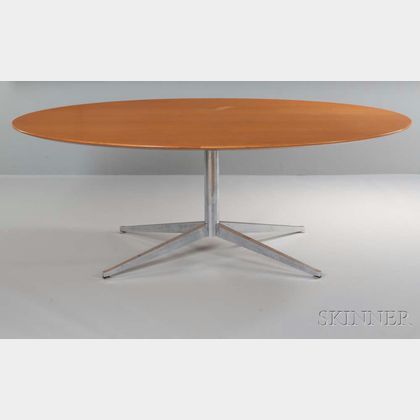 Florence Knoll Oval Table/Desk 