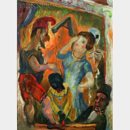 Gerrit Hondius (American, 1891-1970) Punch and Judy