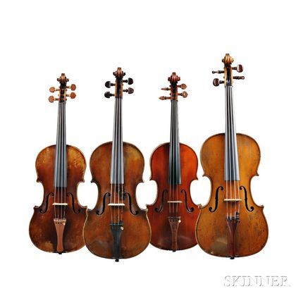 Viola and Three Violins