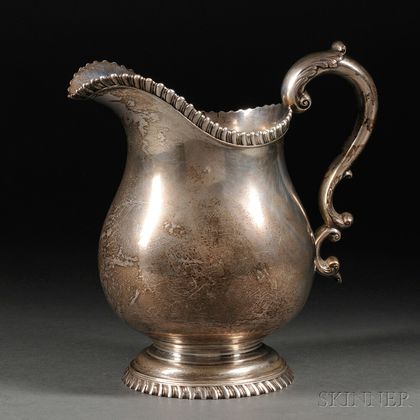 Tuttle George I Pattern Sterling Silver Water Pitcher