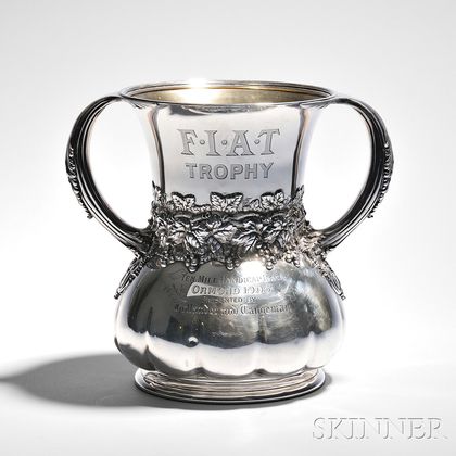 Tiffany & Co. Sterling Silver Racing Trophy