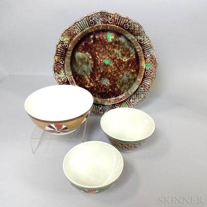 Four Don Carpentier Ceramic Items