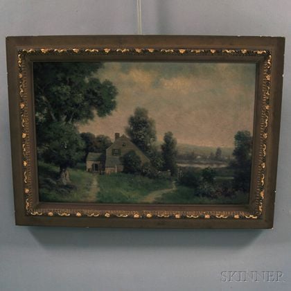 Sold at auction Milton H. Lowell (American, 1848-1927) Summer Landscape ...