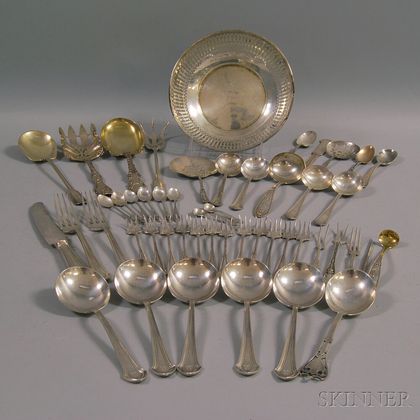Miscellaneous Group of Mostly Sterling Silver Flatware