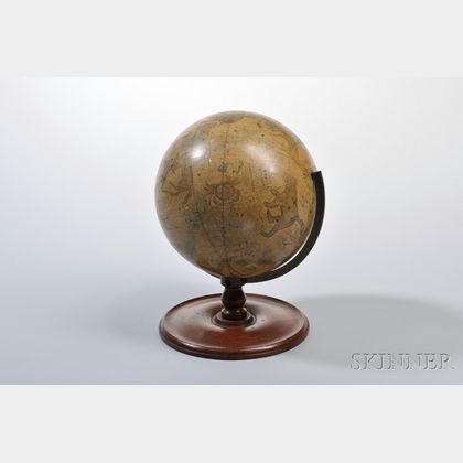 Josiah Loring 9 1/2-inch Celestial Globe