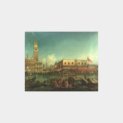 Manner of Giovanni Antonio Canale, called Canaletto (Italian, 1697-1768) Doge&#39;s Palace, Venice