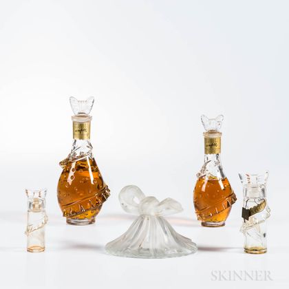 Five Glass Bow Perfumes