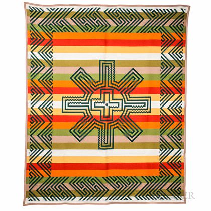 Contemporary Southwest Woven Textile