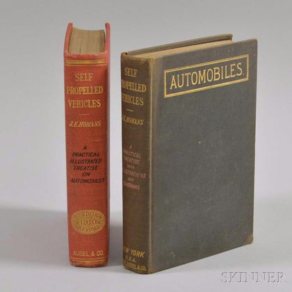 Two Editions of James Homans' Self-Propelled Vehicles 