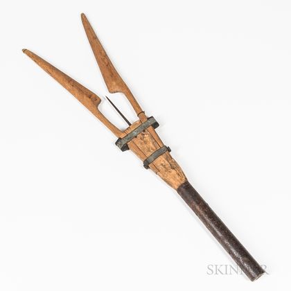 Sold at auction Leister Fishing Spear Auction Number 3640B Lot