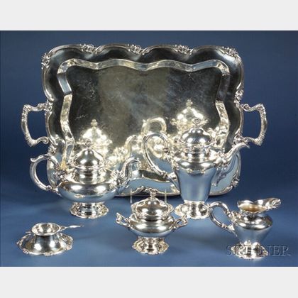 Camusso Sterling Six Piece Tea and Coffee Service