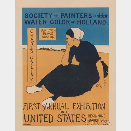 Charles Herbert Woodbury (American, 1864-1940) Society of Painters in Water Color of Holland