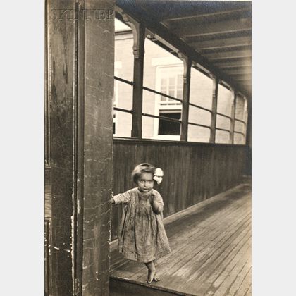 Lewis Wickes Hine (American, 1874-1940) Little Orphan Annie in a Pittsburgh Institution