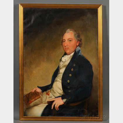 After Gilbert Stuart (Massachusetts/England, 1755-1828) Portrait of Prosperous Plantation Owner, John Campbell (c. 1756-1817).