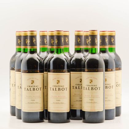 Chateau Talbot 1989, 12 bottles 