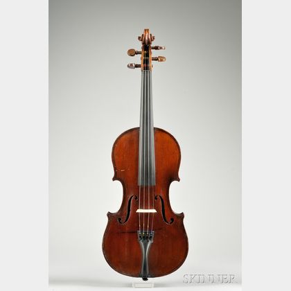 French Violin, c. 1890, J.B. Colin School