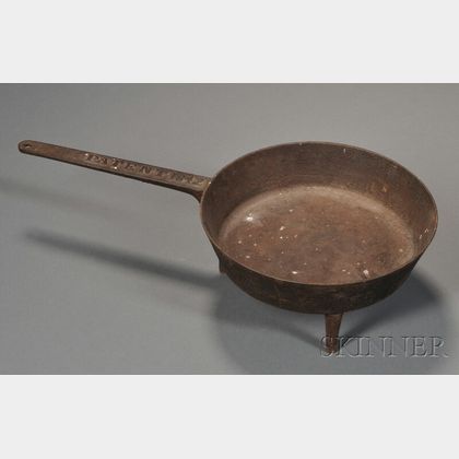 "1842 Patent" Cast Iron Skillet with Rotating Pan