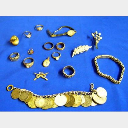 Miscellaneous Lot of Estate and Costume Jewelry