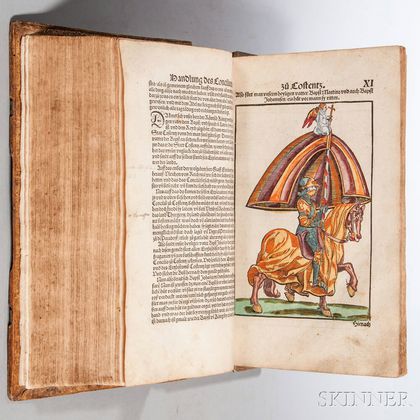 Franck, Sebastian (1499-c. 1543) Weltbuch: Spiegel und Bidtnisz des gantzen Erdtbodens.