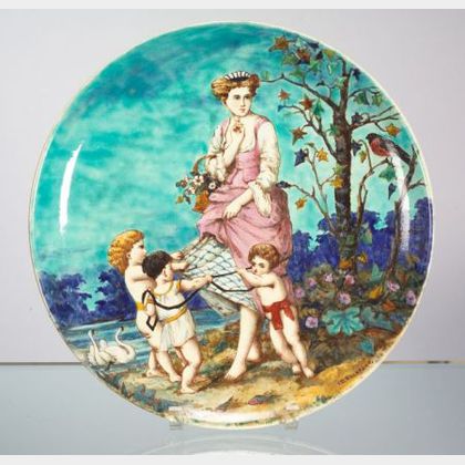 Minton Handpainted Earthenware Charger