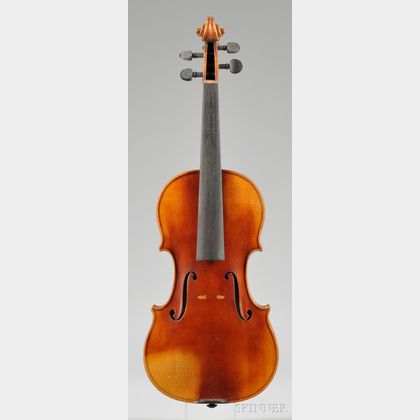 Markneukirchen Violin, Herman Todt, 1924