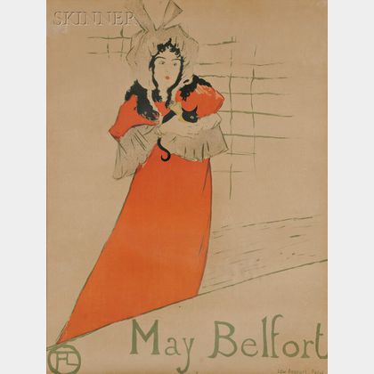 Henri de Toulouse-Lautrec (French, 1864-1901) May Belfort