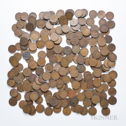 Approximately 278 Indian Head Cents