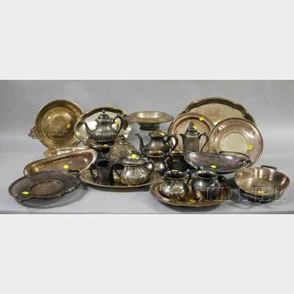 Group of Silver Plated Tableware